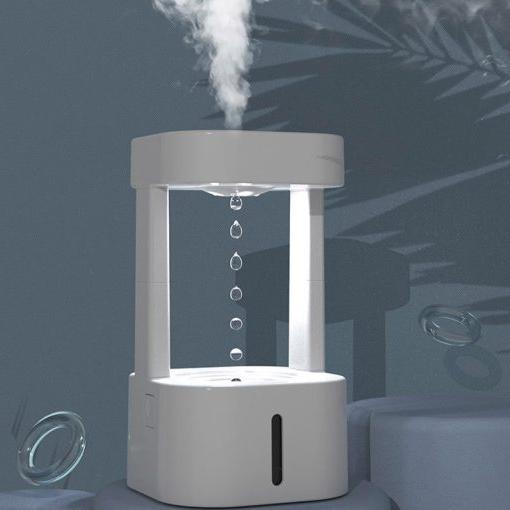 2-in-1 Rain Cloud Humidifier & Aromatherapy Night Light – Instant Zen