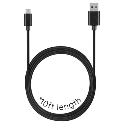 10ft Premium Micro USB Cable – Faster Charging, Built to Last