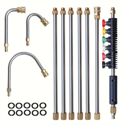 4000 PSI Telescoping Pressure Washer Wand – Clean Gutters Without the Ladder