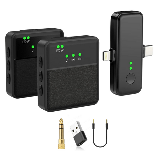 Wireless Lapel Microphone – Broadcast-Quality Audio, Anywhere