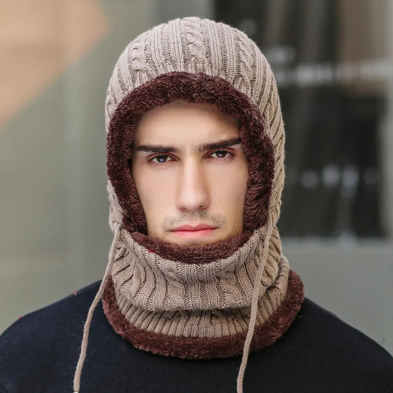 Knit Balaclava Hat & Scarf Set – Total Cold-Weather Protection