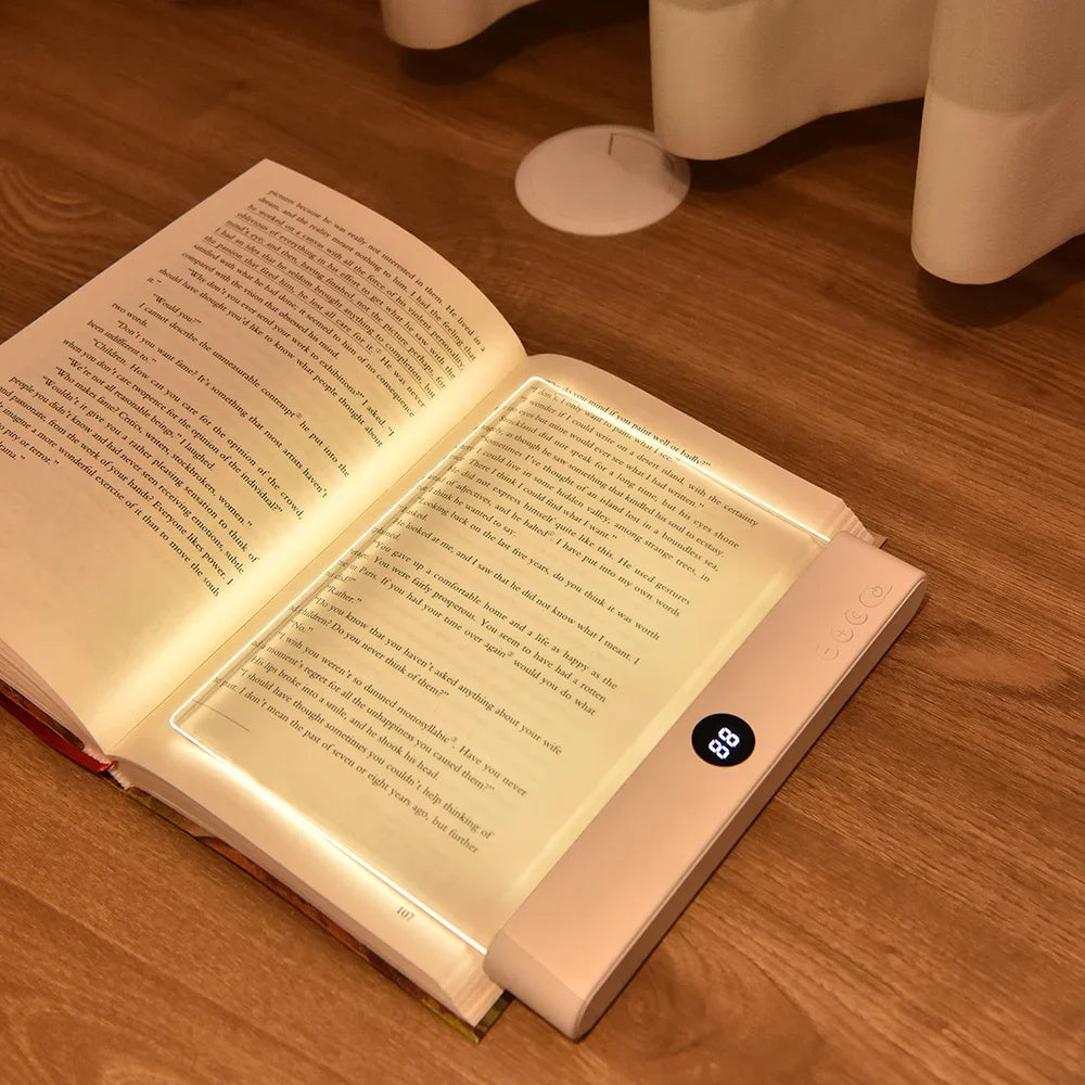 LED Flat Panel Reading Light – Easy on the Eyes, All Night Long