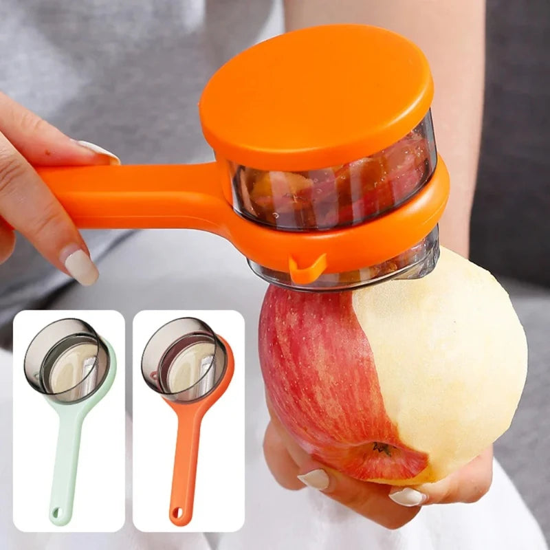 Ergonomic Vegetable Peeler with Storage – Peel Faster, Waste Less