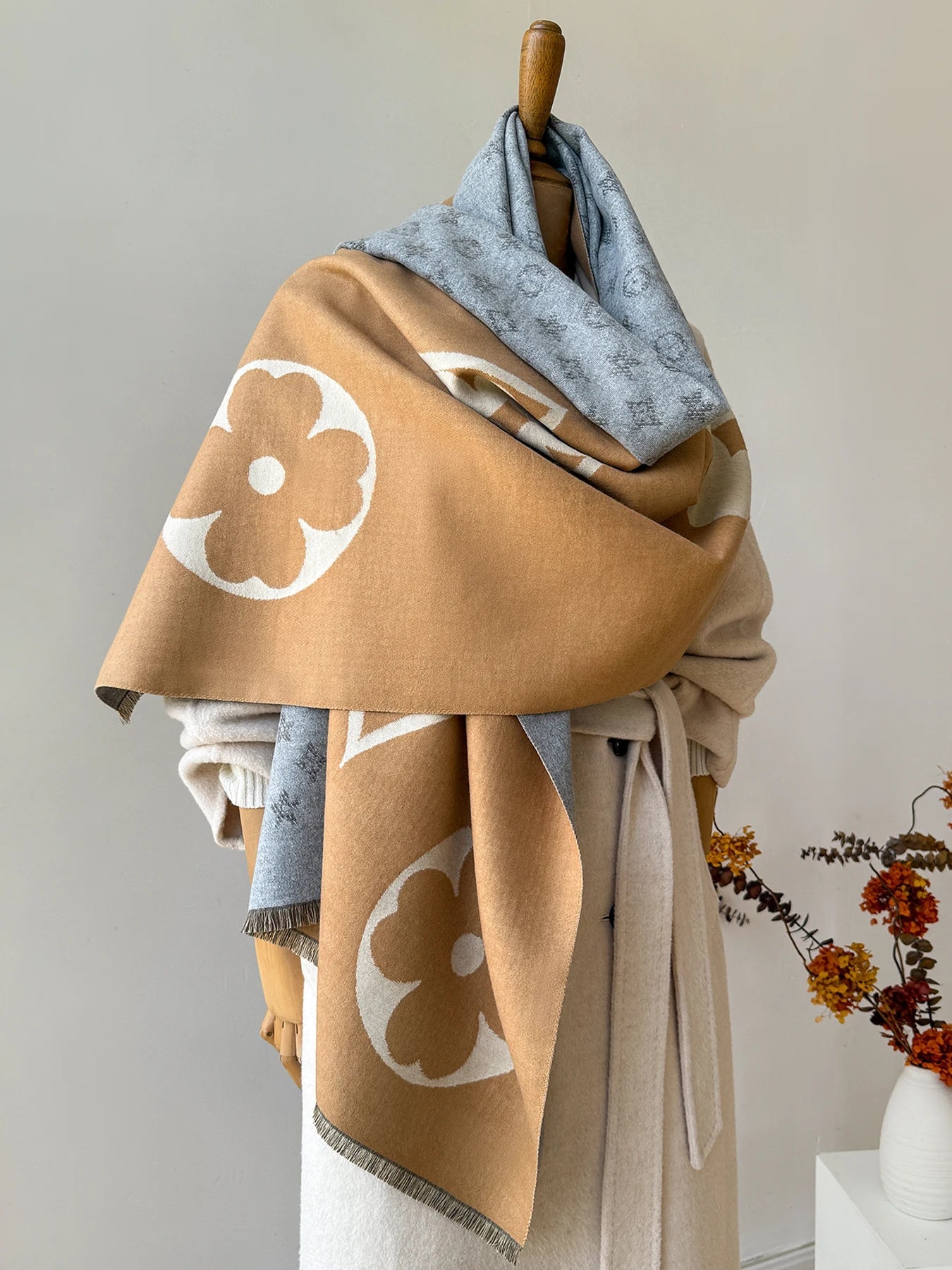 Luxury Faux Cashmere Winter Scarf – Elegant Everyday Warmth