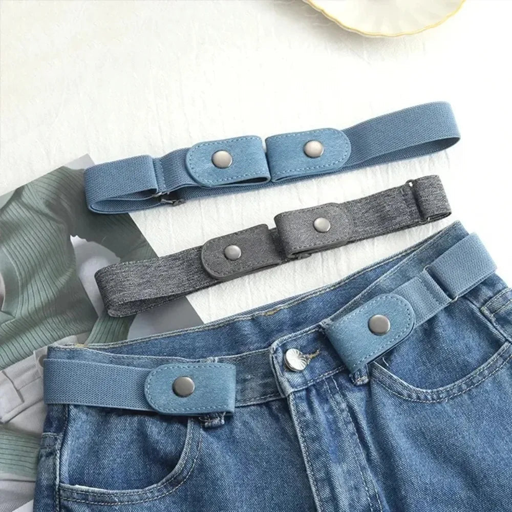 Invisible Elastic No-Buckle Belt – Comfort You Forget You're Wearing