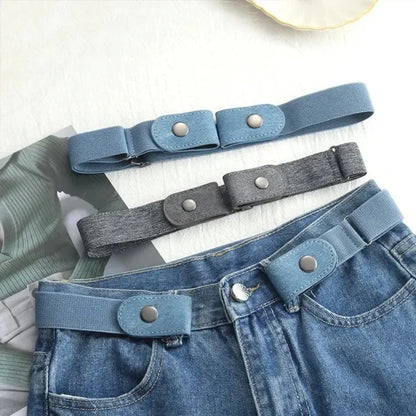 Invisible Elastic No-Buckle Belt – Comfort You Forget You're Wearing