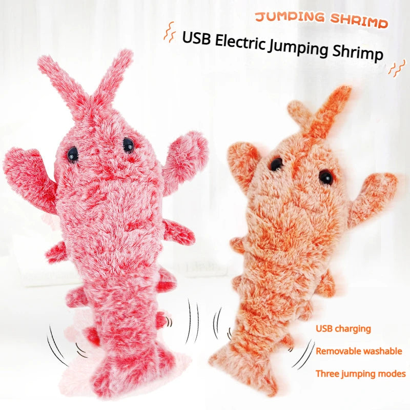 Electric Jumping Shrimp Pet Toy – The Toy Your Pet Can't Ignore