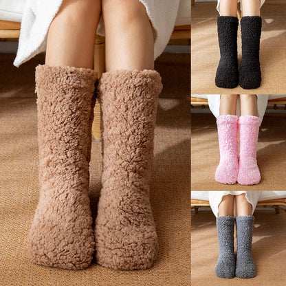 Plush Indoor Winter Socks – Soft, Warm & Perfect for Cold Floors