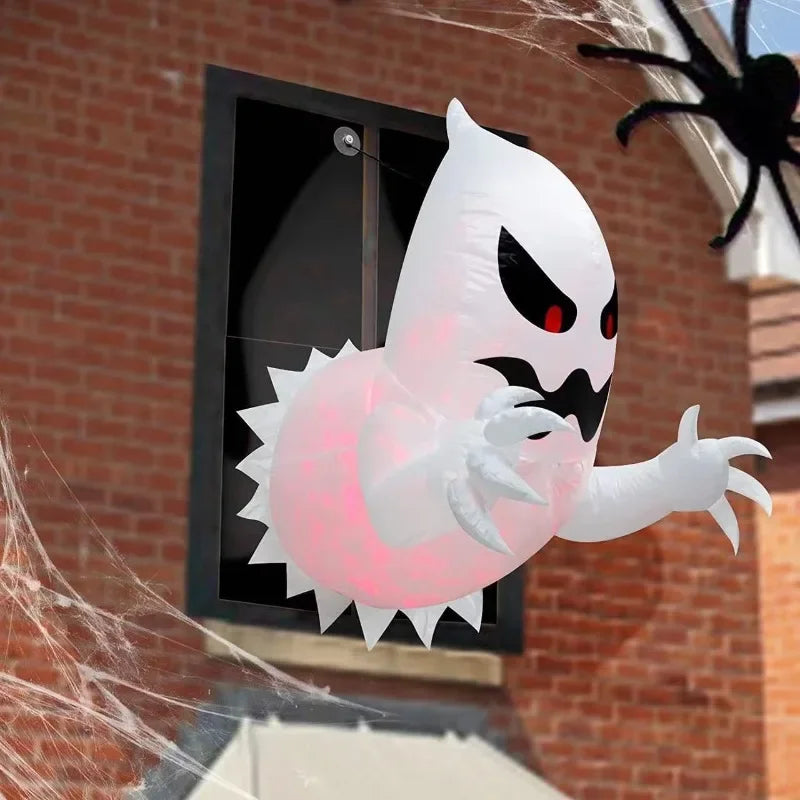 4.59ft Inflatable Halloween Ghost – Instant Spooky Curb Appeal