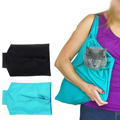 Scratch-Proof Cat Travel Carrier Pouch – Stress-Free Trips for You & Your Cat
