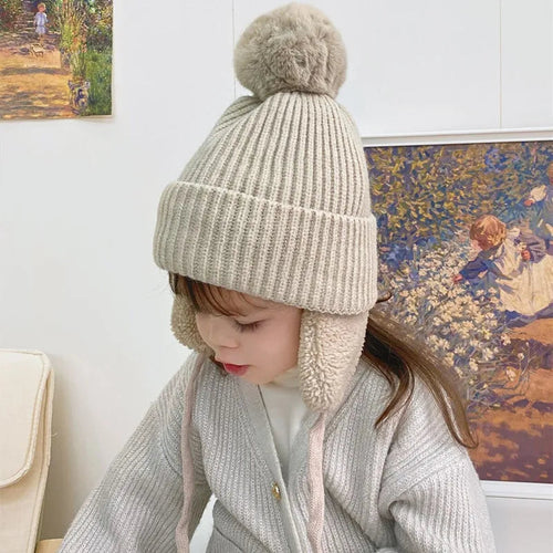 Kids Winter Beanie with Earflaps – Warm Ears, Happy Kids