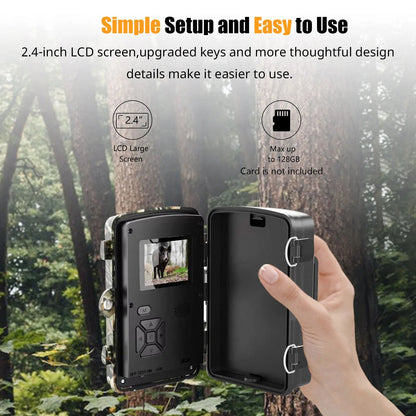 1080P Night Vision Trail Camera – Never Miss the Action