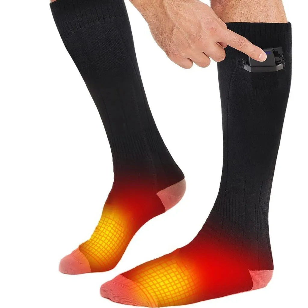 Rechargeable Heated Socks – 8+ Hours of Toe-to-Heel Warmth