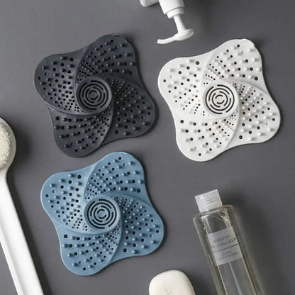 Spiral Shower Drain Hair Catcher – Block Every Strand, Not the Flow