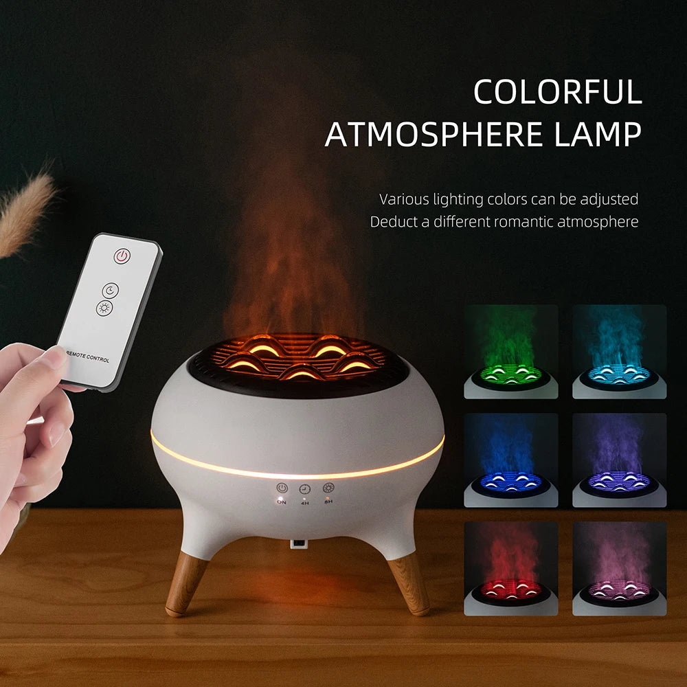 Jellyfish Flame Aroma Diffuser – Mesmerising Scent & Light in One
