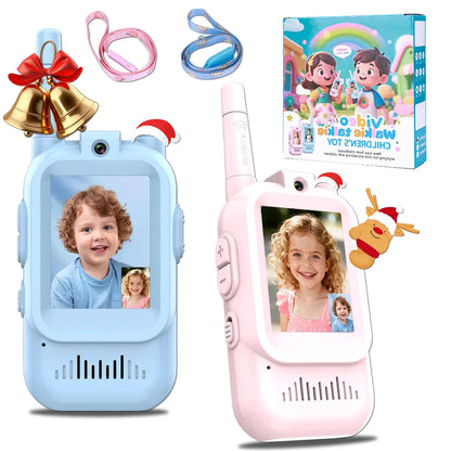 Kids Video Walkie Talkie Set – See Each Other While You Talk