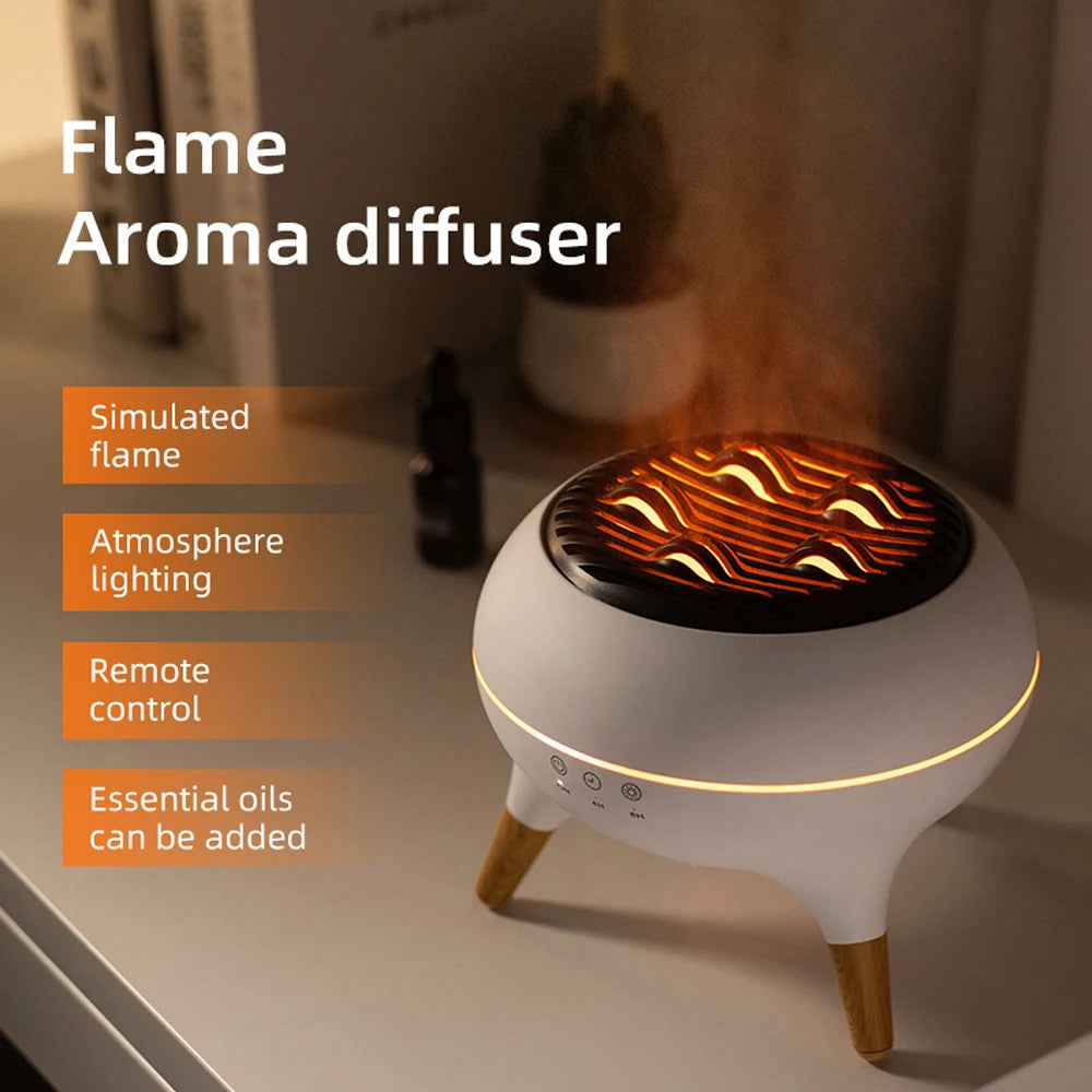 Jellyfish Flame Aroma Diffuser – Mesmerising Scent & Light in One