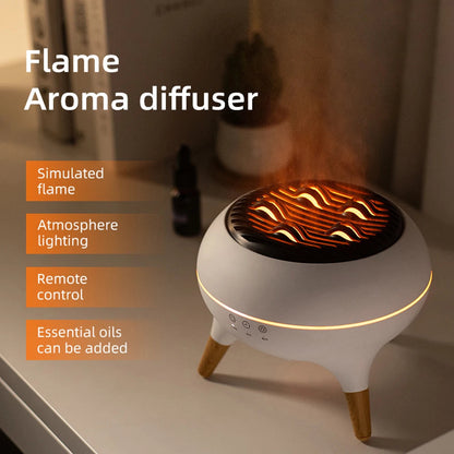 Jellyfish Flame Aroma Diffuser – Mesmerising Scent & Light in One