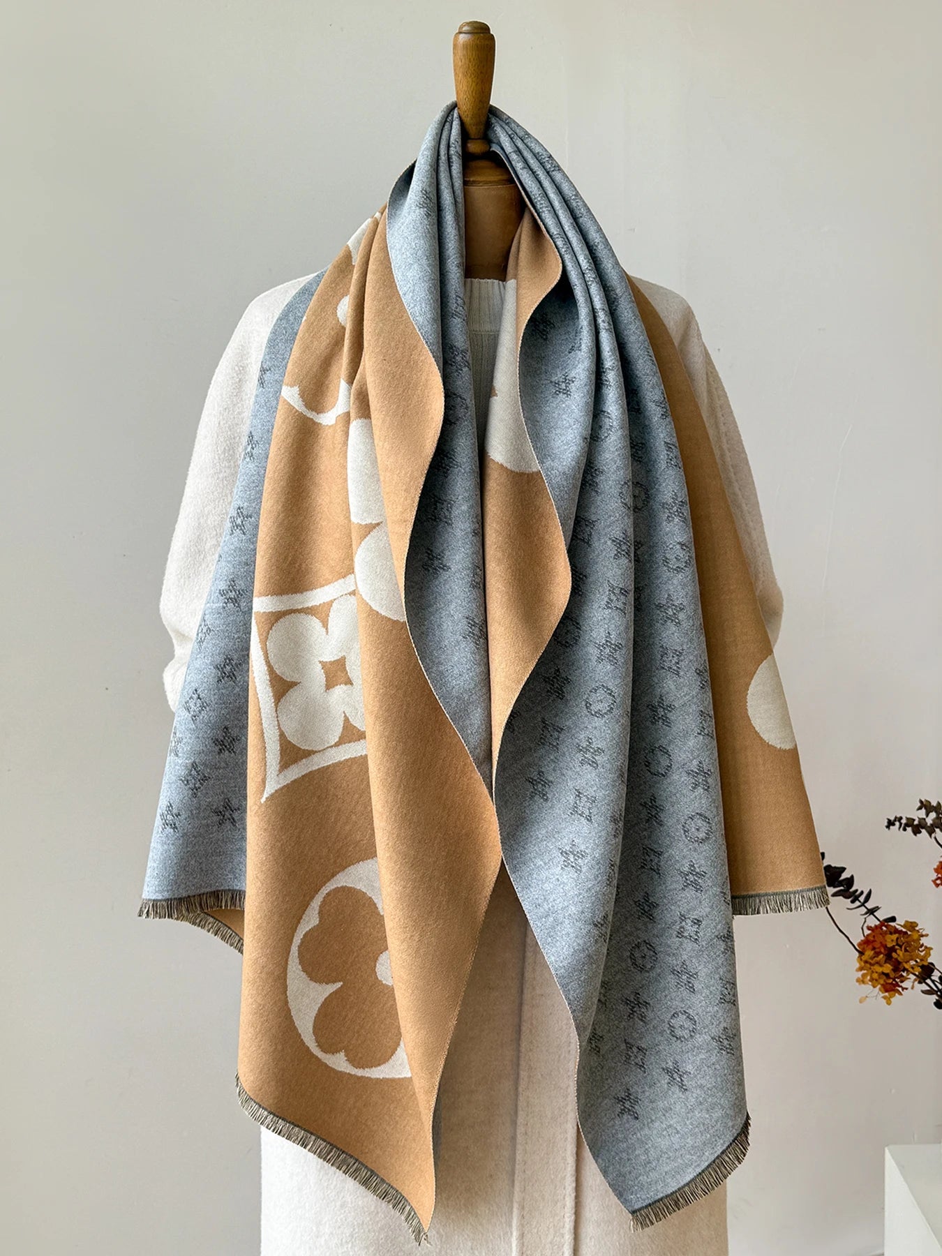 Luxury Faux Cashmere Winter Scarf – Elegant Everyday Warmth