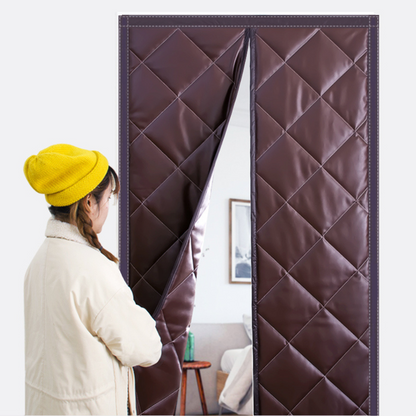 Magnetic Door Insulation Curtain – Stop Drafts, Cut Energy Bills