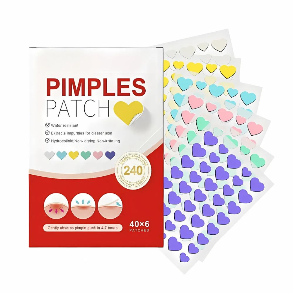 240-Pack Cute Pimple Patches – Discreet Coverage, Cute Confidence