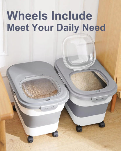 Foldable Large Food Storage Container – Organise More, Waste Less Space
