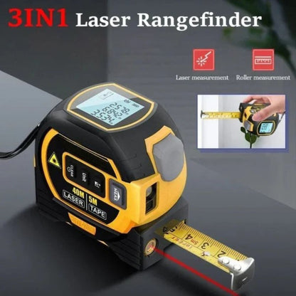 3-in-1 Infrared Laser Tape – Precision Measuring Made Simple
