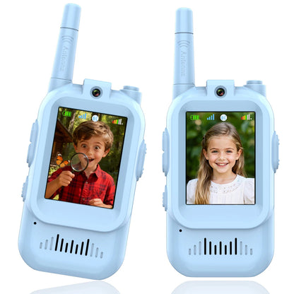 Kids Video Walkie Talkie Set – See Each Other While You Talk