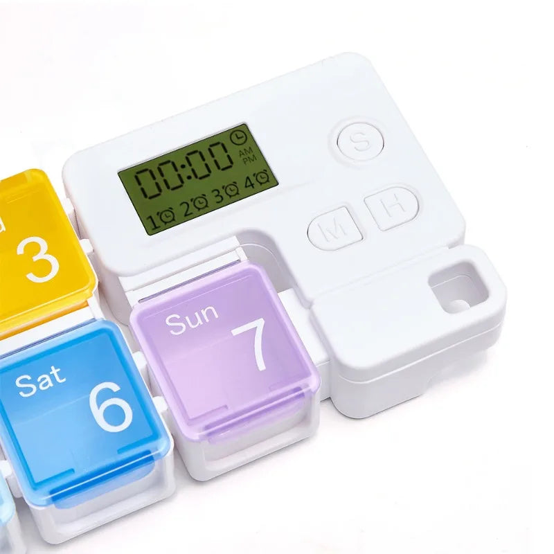 Smart 7-Day Pill Organizer – Never Miss a Dose Again