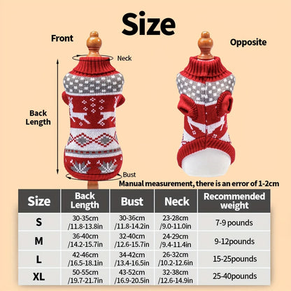 Knitted Christmas Dog Sweater – Because Your Dog Deserves Festive Too