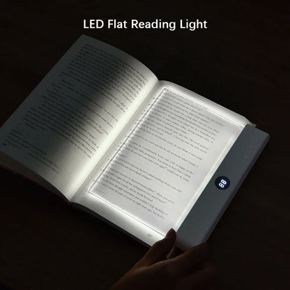 LED Flat Panel Reading Light – Easy on the Eyes, All Night Long