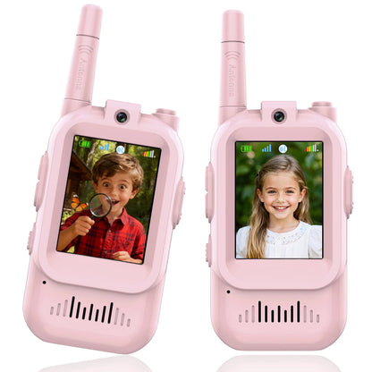 Kids Video Walkie Talkie Set – See Each Other While You Talk