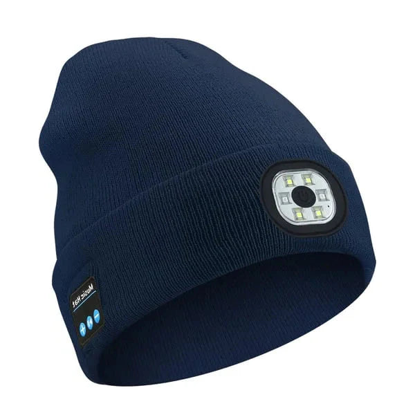 3-in-1 Bluetooth Beanie – Music, Warmth & Visibility in One