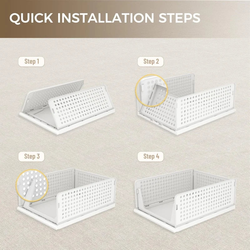Stackable Closet Drawer Organiser – Reclaim Every Inch of Space
