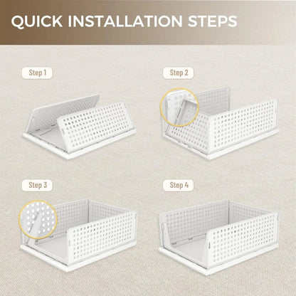 Stackable Closet Drawer Organiser – Reclaim Every Inch of Space