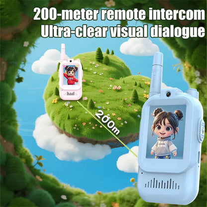Kids Video Walkie Talkie Set – See Each Other While You Talk