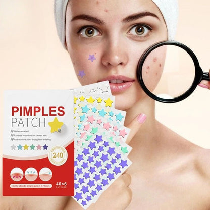 240-Pack Cute Pimple Patches – Discreet Coverage, Cute Confidence