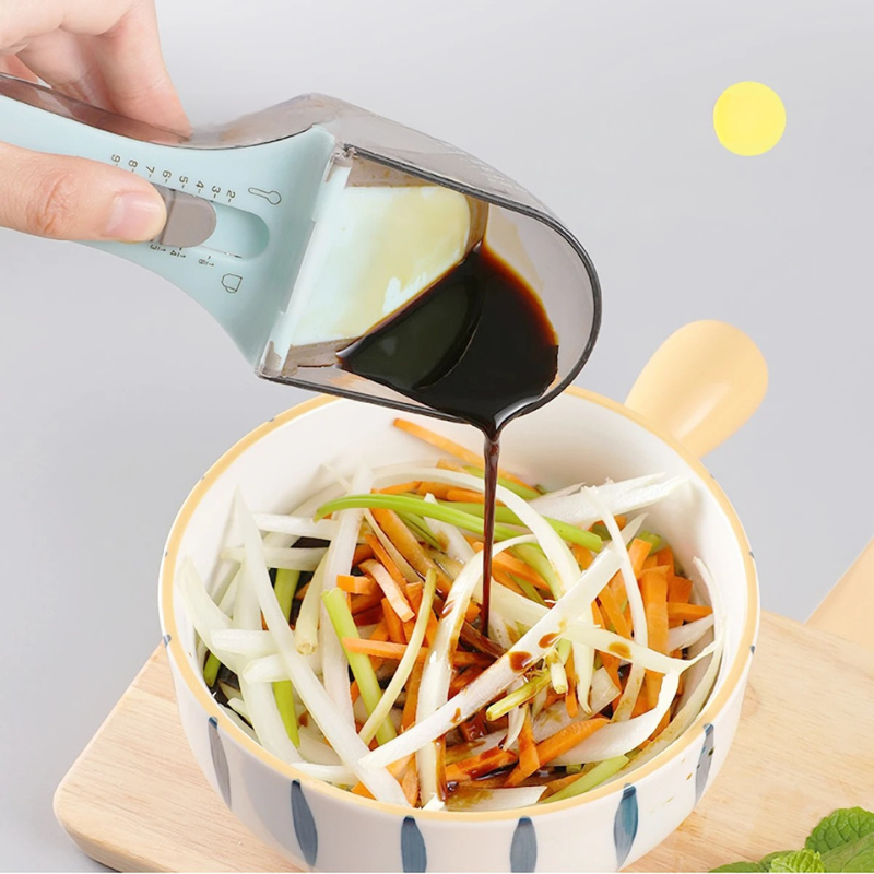 Adjustable Measuring Cup & Spoon Set – Perfect Measurements, Every Time