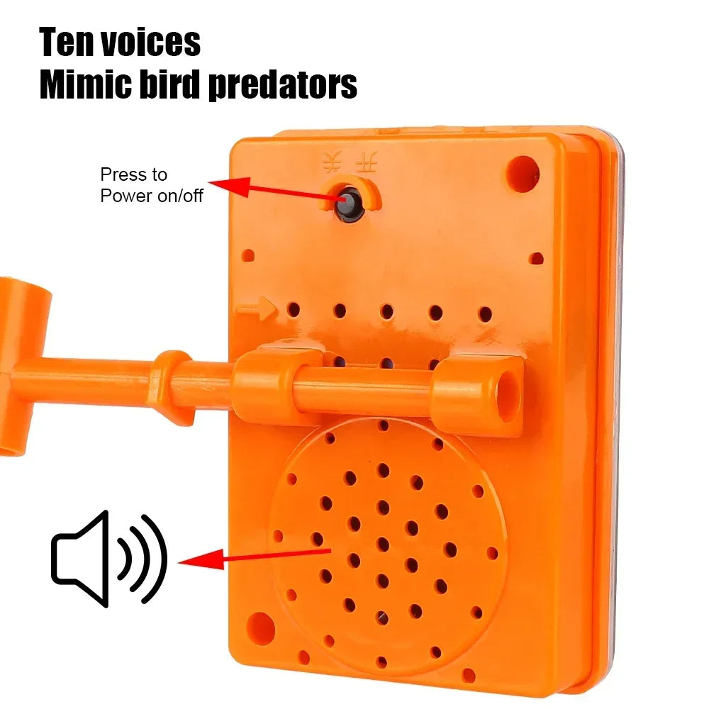 360° Solar Bird Repeller – Protect Your Property, No Chemicals Needed