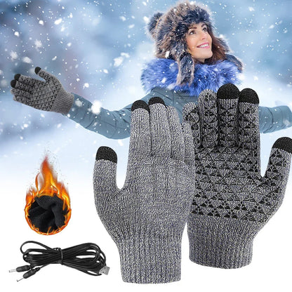 USB Touchscreen Heated Gloves – Warm Hands, Active Days