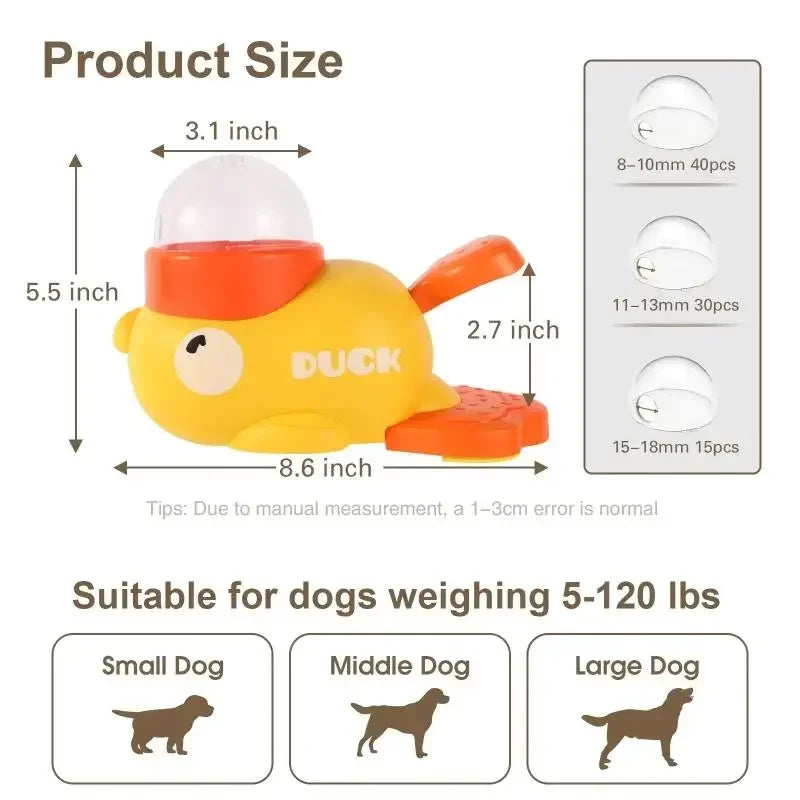 Duck Puzzle Slow Feeder – Make Every Meal an Adventure for Your Pet
