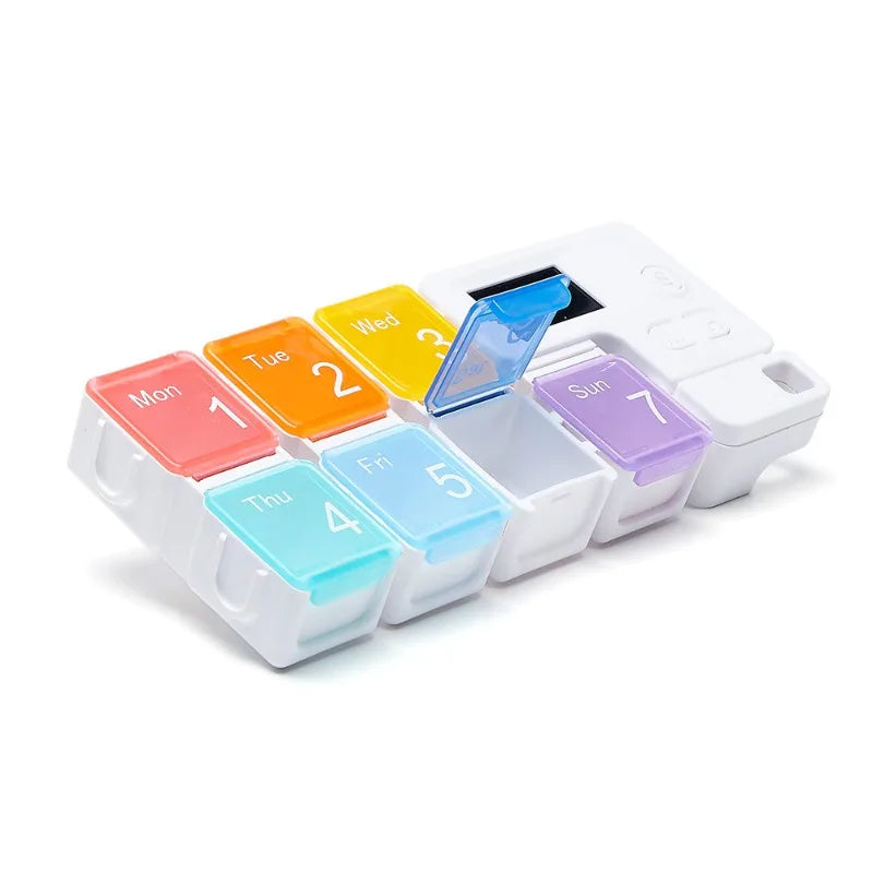 Smart 7-Day Pill Organizer – Never Miss a Dose Again