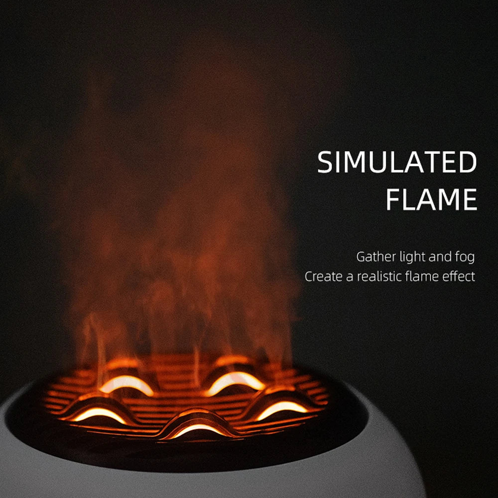 Jellyfish Flame Aroma Diffuser – Mesmerising Scent & Light in One