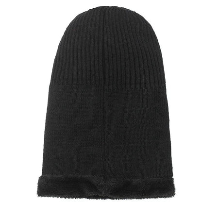 Knit Beanie Balaclava with Visor – Full Coverage Without the Bulk