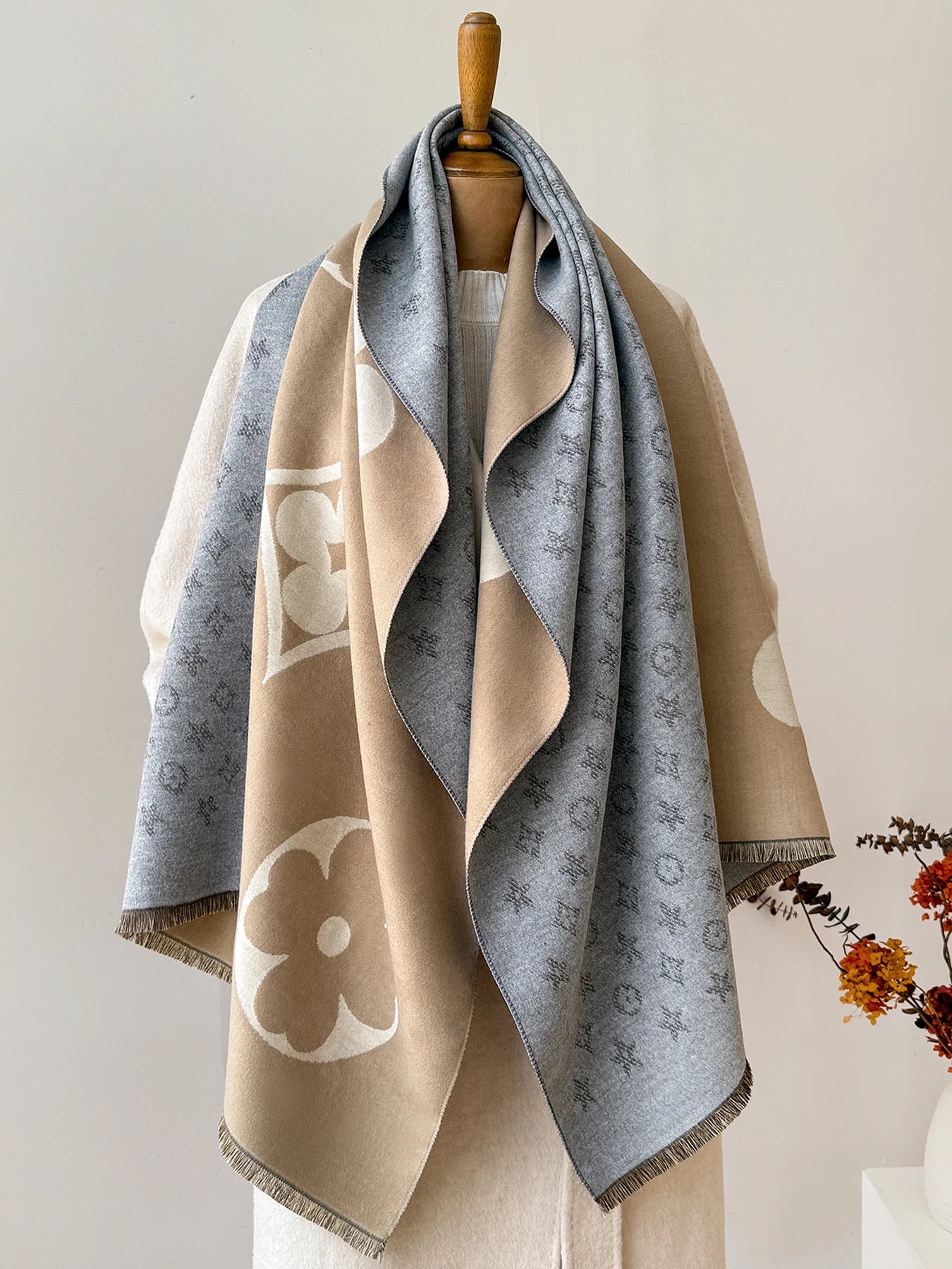 Luxury Faux Cashmere Winter Scarf – Elegant Everyday Warmth