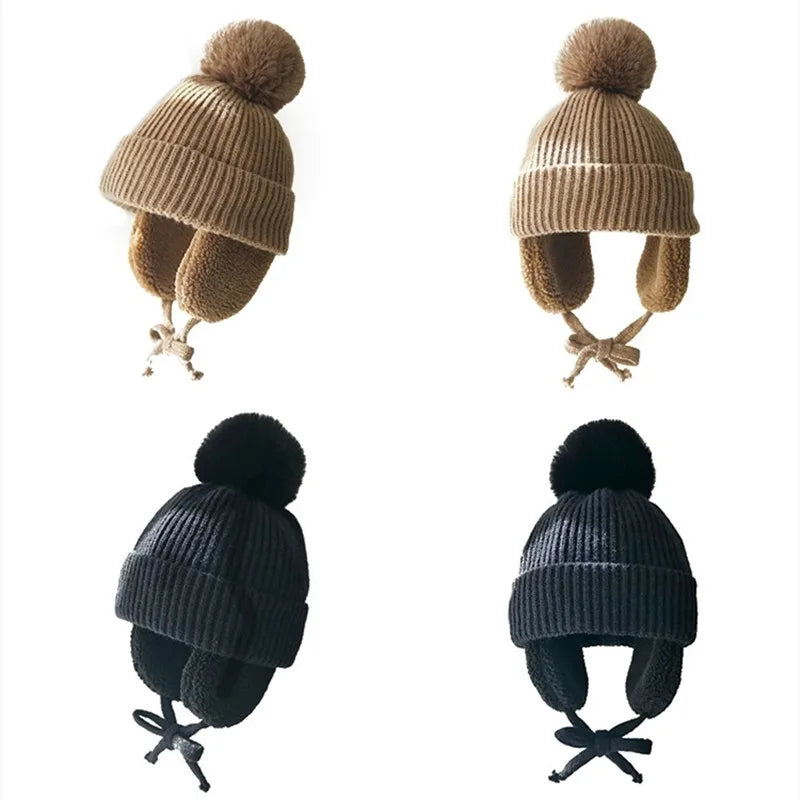 Kids Winter Beanie with Earflaps – Warm Ears, Happy Kids