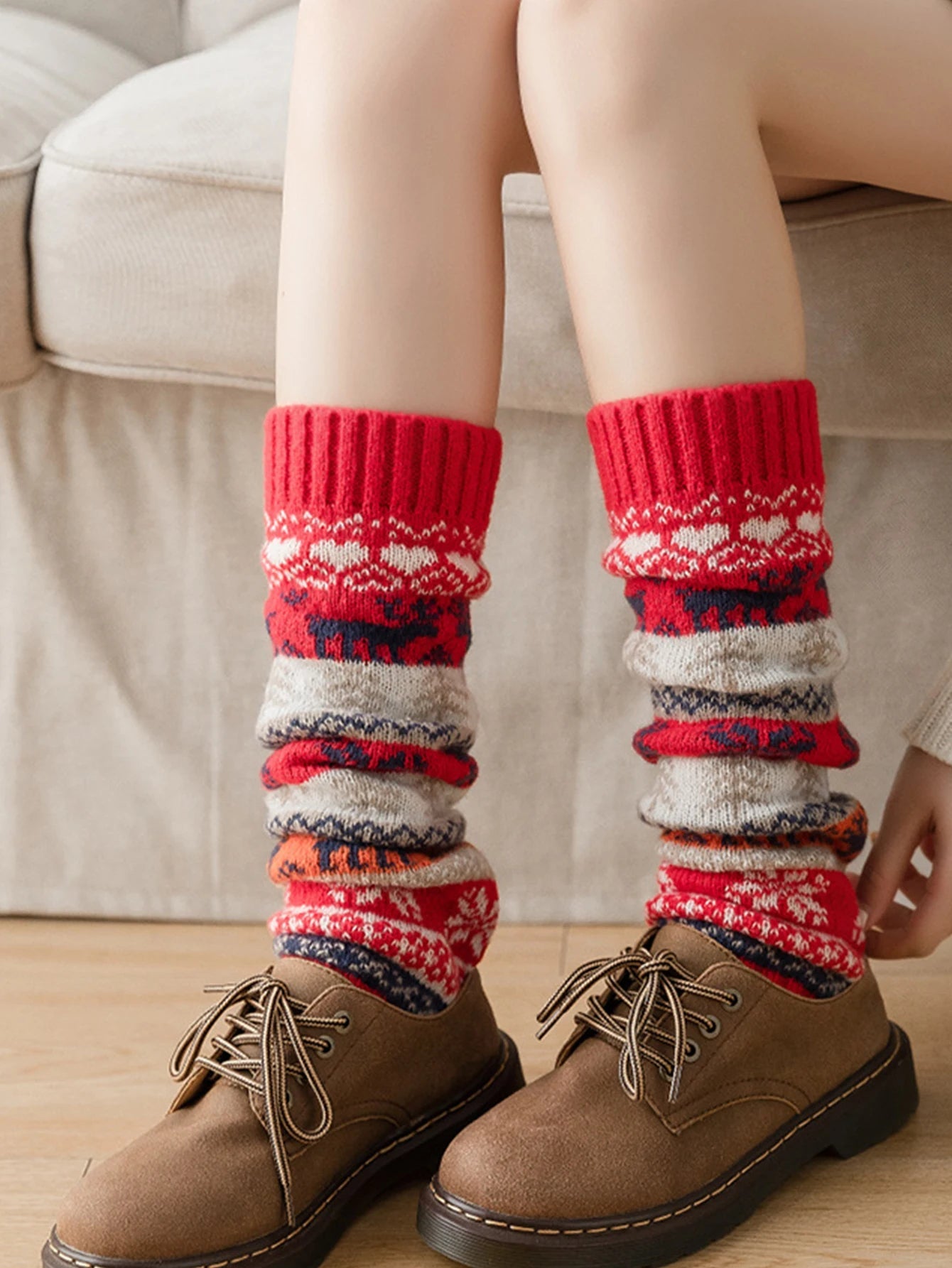 Cozy Knit Leg Warmer – Stylish Comfort for Cold Days