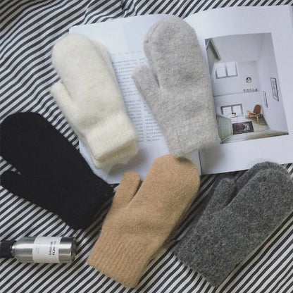 Cashmere Knit Mittens for Women – Luxuriously Warm