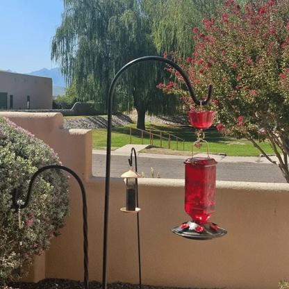 24oz Leak-Proof Glass Hummingbird Feeder – More Visitors, Less Mess