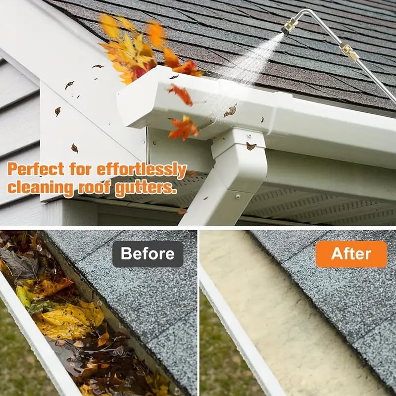 4000 PSI Telescoping Pressure Washer Wand – Clean Gutters Without the Ladder